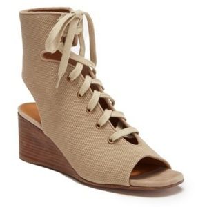 Chloe Lace-Up Wedge Sandal